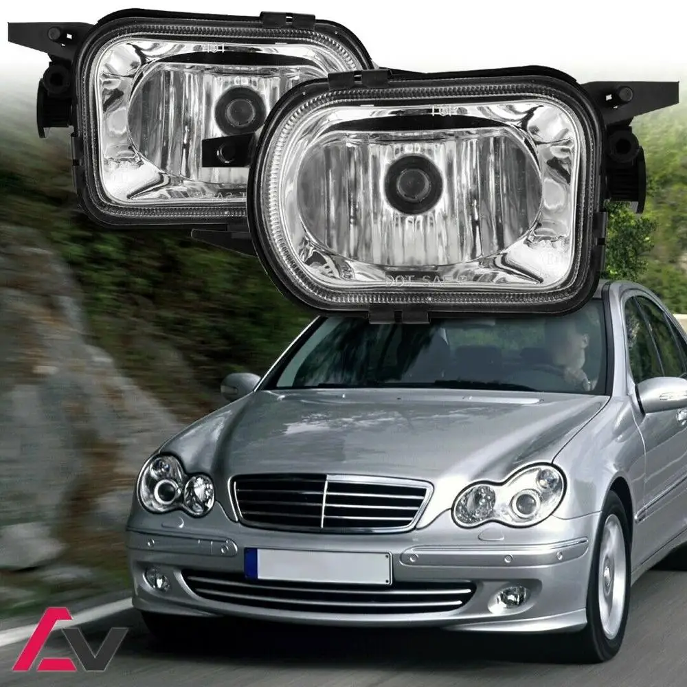 JanDeNing 1 Pair Front Bumper Fog Lamp Lights