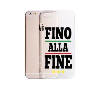 

Cover per TUTTI GLI IPHONE - FINO ALLA FINE Trasparente UltraSottili AntiGraffio Antiurto MADE IN ITALY
