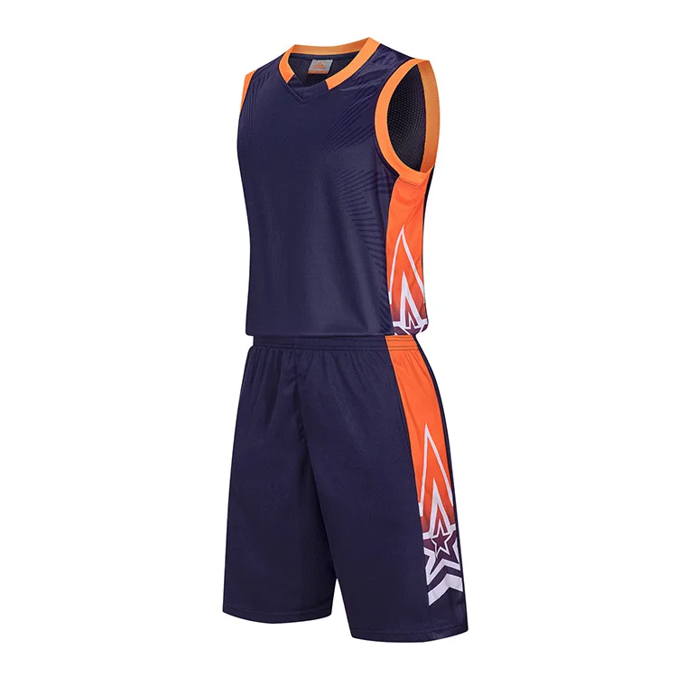 

Summer Men's adult competition training team uniform college students quick-drying basketball uniform whole set suit Sport Wear