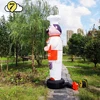 Restaurant Advertising Inflatables Cooking Chef Man Mascot Costume Kitchener Welcome Balloons Air Dancer Sky Tubeman With Blower 4