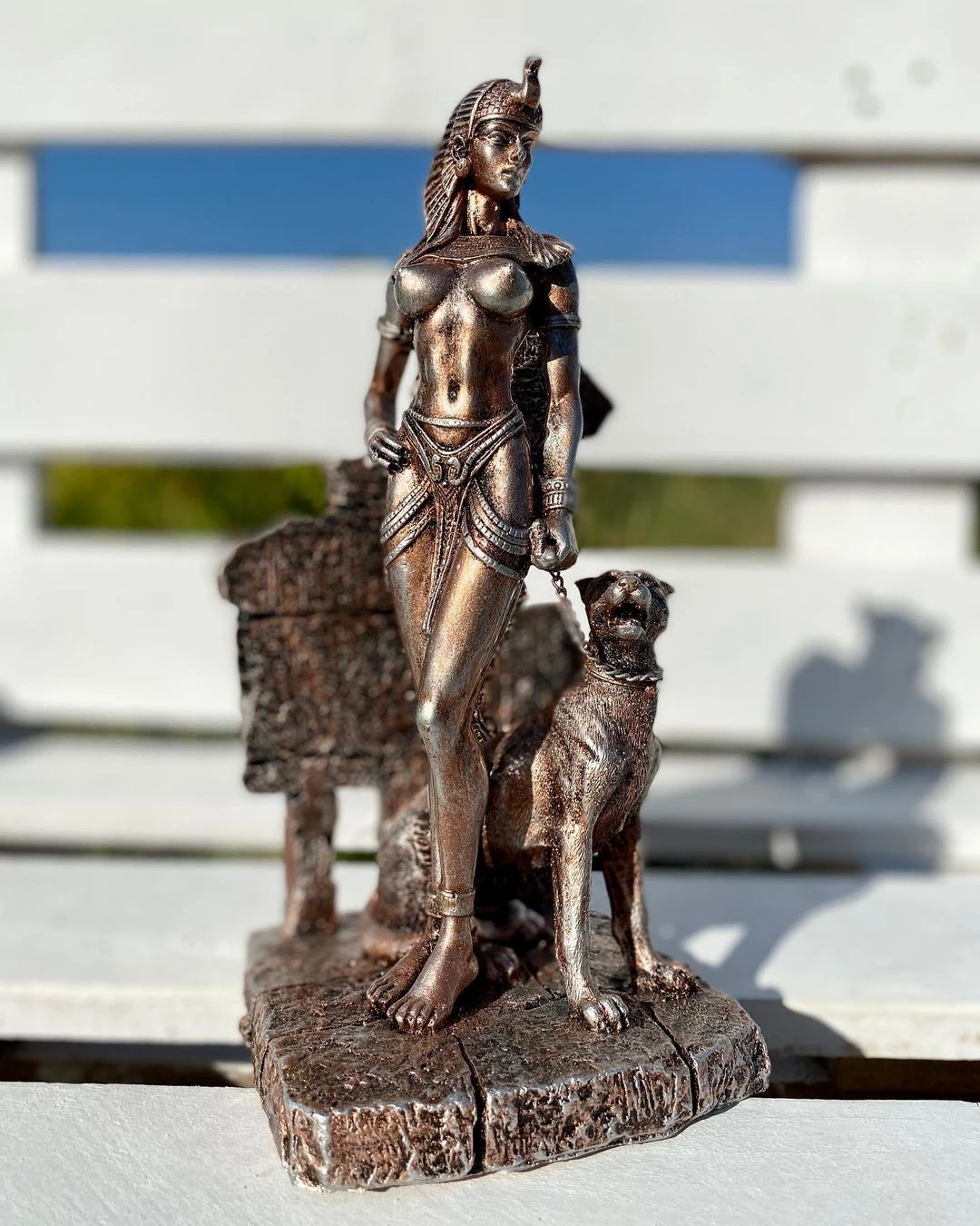 Leaflet Cooperative recovery Kleopatra z psem 30 CM mitologia grecka akcesoria do dekoracji domu,  figurki do wnętrz, mitologia rzeźba, akcesoria do domu|Posągi i rzeźby| -  AliExpress