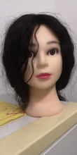 Soporte de cabeza de maniquí para práctica de cosmetología, cabeza de maniquí para entrenamiento africano para Estilismo de cabello, nuevo