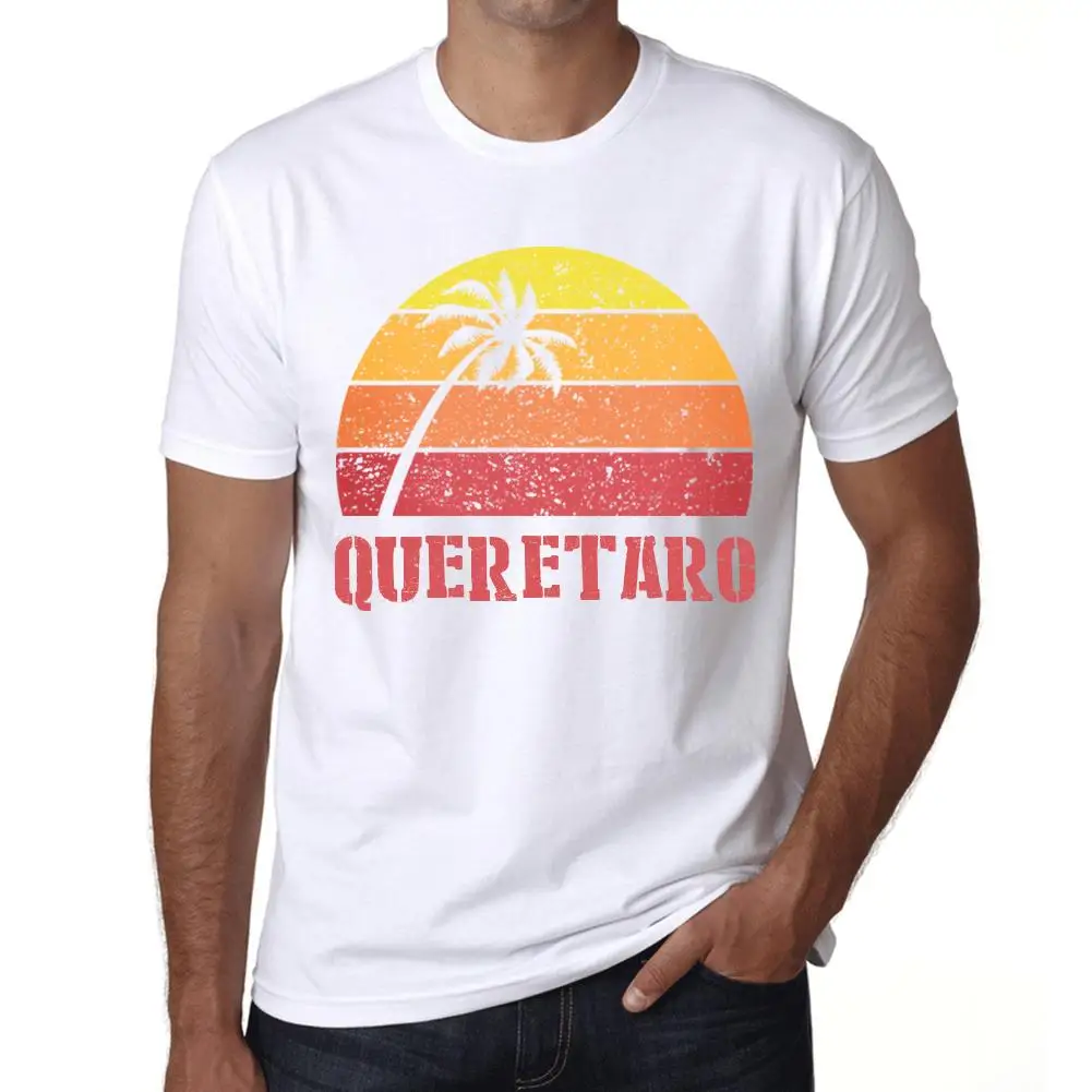 Мужская графическая футболка в винтажном стиле Sunset QUERETARO|Футболки| |