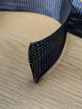 Manguito de Cable de nailon ignífugo, longitud de 1/5/50/100/200/300M, Cable de protección trenzado aislado