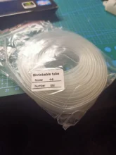 Sleeving-Wrap-Wire-Kits Shrinkable-Tubing Clear Transparent 6mm 5mm 8mm 2mm 1mm 4mm 3mm