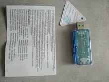 Probador USB U96, voltímetro Digital de CC, amperímetro, cargador tipo batería externa, indicador, medidor de corriente de voltaje, detector + carga + cocodrilo