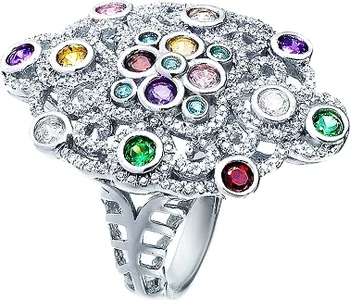 

Jay VI ring with cubic zirconia