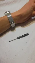 Correa para Xiaomi Mi banda 3 4 5 pulsera de acero inoxidable banda de reloj para Mi banda 5 4 3 muñeca correa de la correa de malla de relojes de la banda