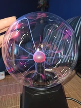 Lighting Decor Touch-Lamp Plasma-Ball Crystal Led-Night-Light Christmas Novelty Magic