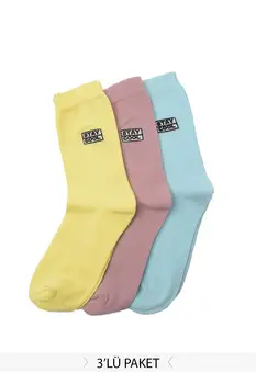 

Trendyol Writing The Tagline Knitted Socks TWOSS20CO0033