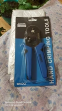 Tubular Terminal Crimper Electrical-Crimping-Pliers Hand-Tools-Set 23-10AWG WKC8 10-4