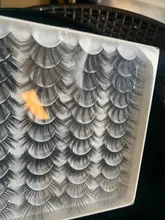 SEXYSHEEP-pestañas de visón de imitación 3D, 5/8/20 pares, suaves, voluminosas, pestañas postizas naturales, herramienta de maquillaje de ojos