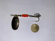 Lures Pike Bait Fishing-Lure Treble-Hooks 15g Spoon Metal Arttificial-Bass 