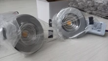 Dimmable LED Downlights Ceiling-Lamp DBF Angle Recessed 220V AC110V 9W 12W 6W COB Round