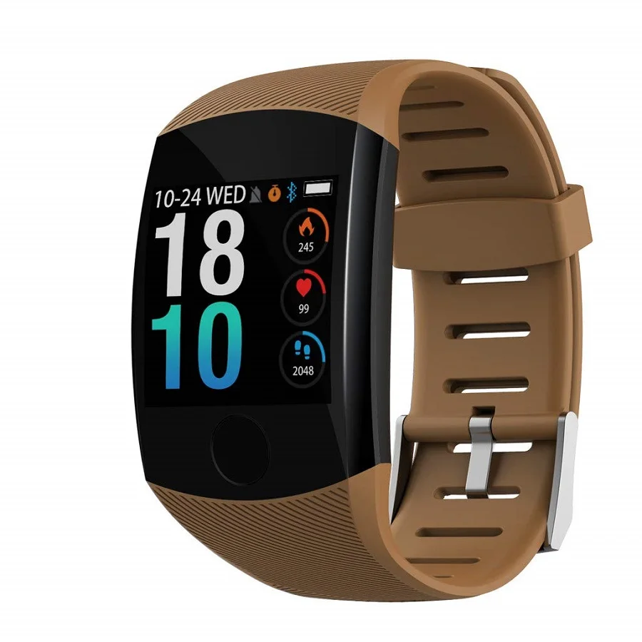 Фитнес браслет smart bracelet Q11(Кофе