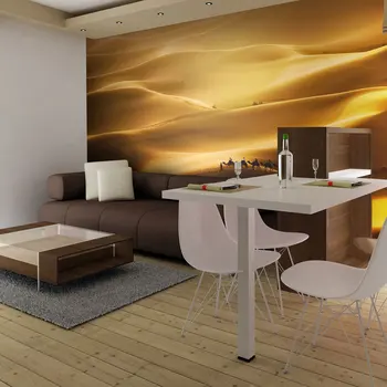 

Wall mural-caravan camel-200x154 cm