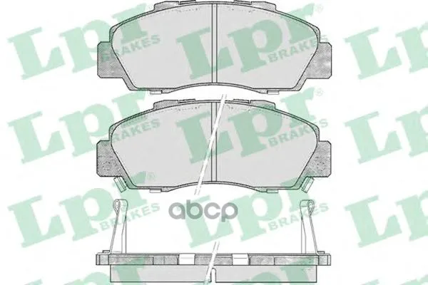 Колодки Тормозные Honda Accord 91-98/Cr-V 95-02 Передние Lpr 05p472 Lpr арт. 05P472