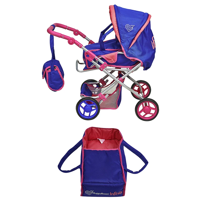 Doll Stroller-Toys for Children-Doll Furniture-Doll House- Educational toy 2 in 1 &BUGGY BOOM Infinia Collection.
