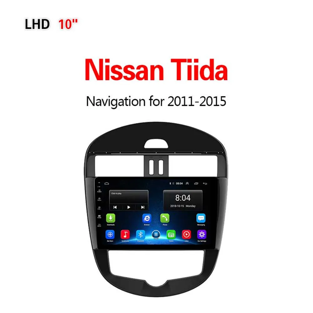 Lionet gps навигация для автомобиля Nissan Tiida 2011-2015 10 1 дюймов LN1013Y | Автомобили и