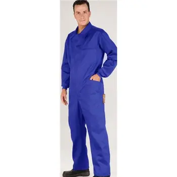 

JUMPSUIT COTTON AZULINA WITH FLAP AND ZIPPER T50 L1000 VESIN