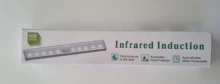 6/10 LEDs PIR LED Motion Sensor Light Cupboard Wardrobe Bed Lamp LED Under Cabinet Night