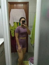 Conjunto de Yoga sin costuras para mujer, ropa deportiva de entrenamiento, gimnasio, Top corto de manga larga, Leggings de cintura alta, trajes cortos, 2/3/5 Uds.