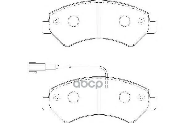 Wbp24466a_=Fvr1925 [77364318]!Колодки Дисковые П Citroen Jumper
