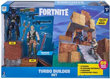 

Fnt - 2 Figure Set (turbo Builder Set-toy store articles created Manual