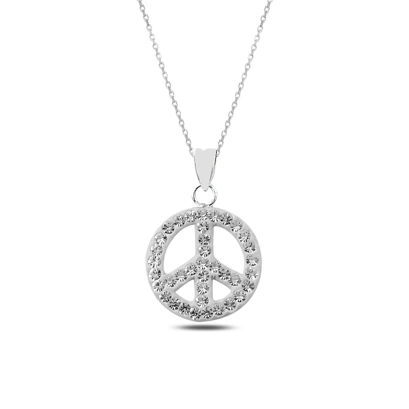 

Silver 925 Sterling Zircon Cubic Zirconia Necklace