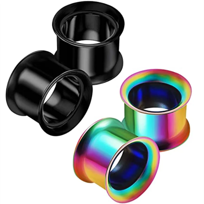 1Pair 2-30mm Ear Expanders Stainless Steel Earrings Screw Fit Ear Tunnels and Plugs Gauge Stretcher Tragus Piercing Jewelry piercing jewelry body piercing earrings ear piercing jewelry metal jewelry body piercing jewelry body jewelry ear taper earrings