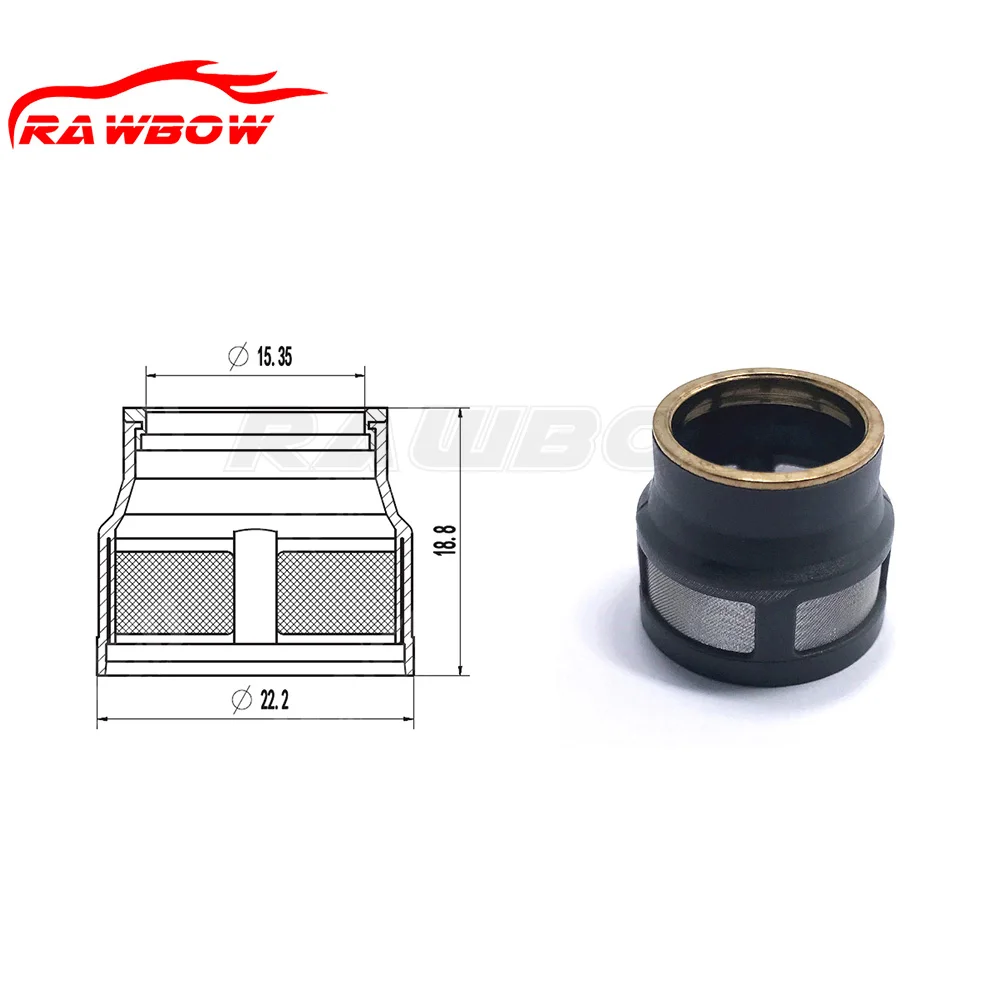 50 шт. Размер 22,2*15,35*18,8 мм 23250-75070 Топливные форсунки кольцо тип фильтра 12019 для Toyota Hilux RZN14 Hiace RZH1Dyna RZY2 1RZ