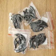 Almohadillas de silicona para rizador de pestañas, reemplazo negro para rizador de pestañas, herramientas de estilismo para maquillaje, 30/50/100 Uds.