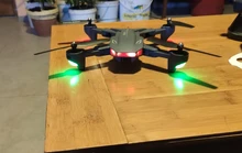 Cuaderno visual XS816 WiFi FPV Drone RC Drone 4 K cámara de flujo óptico 720 P Cámara Dual RC Quadcopter plegable Selfie RC del XS809S XS809HW SG106