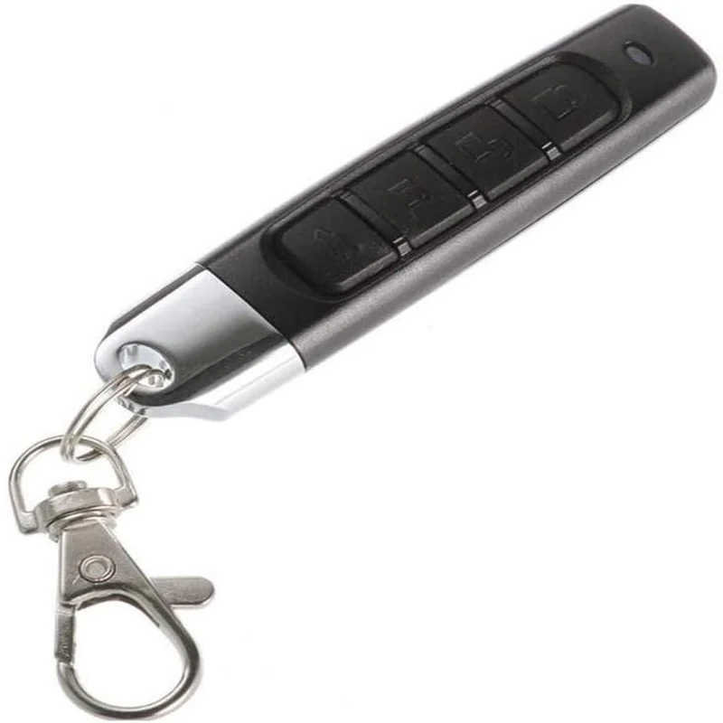 KEBIDU-mando a distancia clon de 4 botones, transmisor inalámbrico de 433MHZ, puerta de garaje, controlador de copias eléctrico, llave de bloqueo antirrobo
