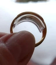 Anillo de silicona Invisible de 8 tamaños, anillo regulador de tamaño, almohadilla de ajuste, artefacto pequeño, reductor, Sizer de anillo compatible con cualquier anillo