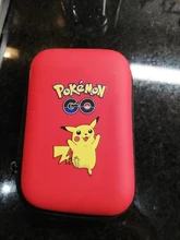 50 tarjetas de capacidad de disco duro caso titular de la tarjeta de Pokemon Pikachu juego tarjetas marcadores de libros titular de tarjetas de Pokemon Gx MEGA