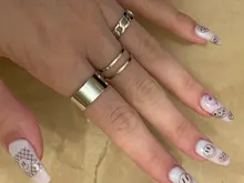 Conjunto de anillos circulares Punk para mujer, Hiphop/Rock, accesorios de dedo con índice de apertura, hebilla de junta, joyería