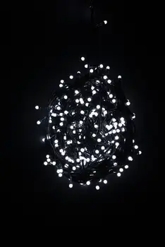 

Garland Strand Street for decoration, 100 m, ac220v, cord black 1000 led white cold, соединяемая, ip44.