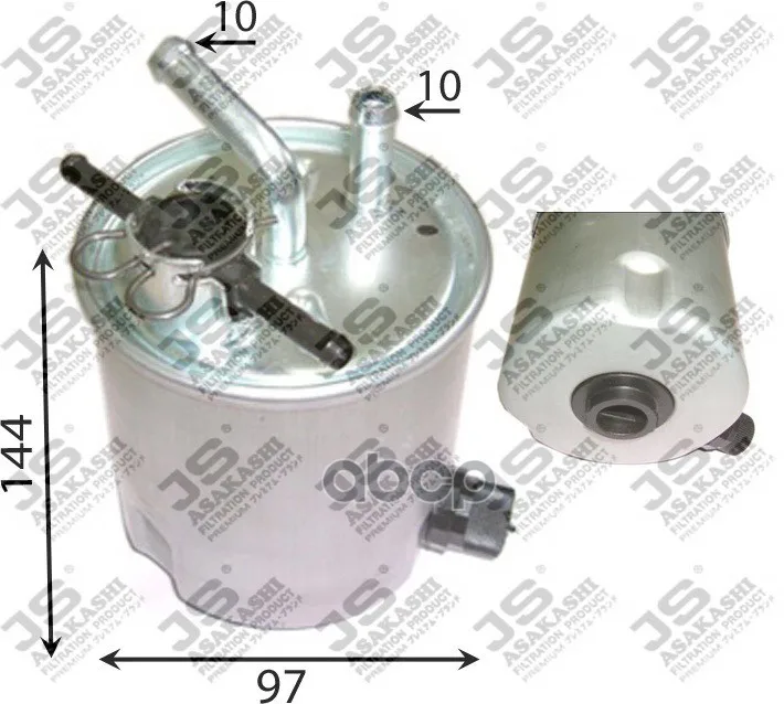 Фильтр Топливный Js Asakashi Fs0073 JS Asakashi арт. FS0073