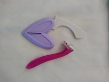 Conjunto de plantillas de afeitado para mujer, recortador de vello púbico, recortador de pelo, herramientas de modelado íntimo secreto Sexy