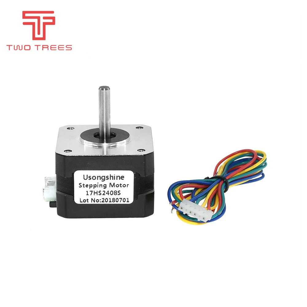 3 шт./лот Nema 17HS2408 S 17HS2408S 4 свинцовый 17 шаговый двигатель 42 BYGH 0.6A CE ROSH iso лазер с ЧПУ и