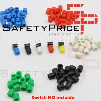 

5x Tapon A56 flip button touch Micro switch 6*6 of 5 colors