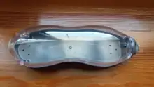 Caja para gafas de natación, estuche de plástico para gafas de natación, 2 colores