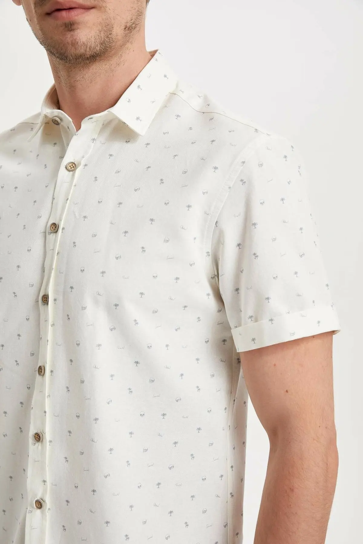 DeFacto человек короткий рукав Shirt-K3903AZ19SM