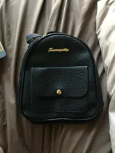 Mini mochila multifunción para mujer, bolso de hombro de cuero de PU escolar para chicas adolescentes y niños, Mochila pequeña para mujer