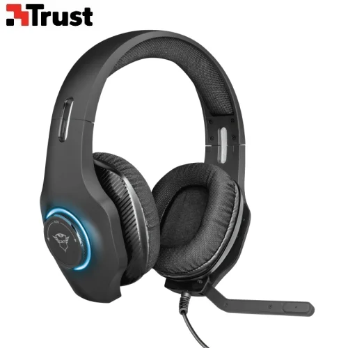 Игровая стереогарнитура 23138 Trust GXT455 TORUS RGB 3.5мм USB