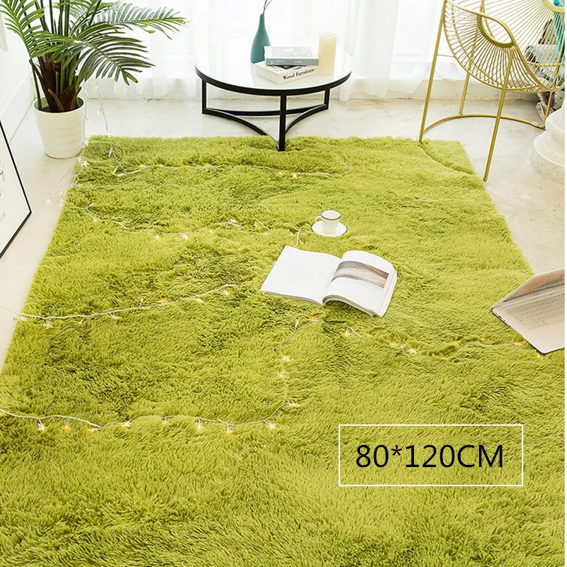 

Thickened Living room/bedroom Rug Antiskid soft 80*120CM cm carpet modern carpet mat Solid Rugs Carpet Thicker Bathroom Mat