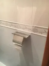 Paper-Holder Tissue-Box Roll-Stand Toilet 304-Stainless-Steel