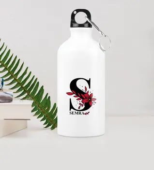 

Personalized S Head Case and Is Metal Water Bowl (500 ml.)