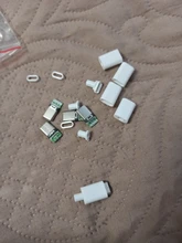 Tail Connectors Jack Electric-Terminals Male-Plug Type-C 5/10pcs Lot USB3.1 4-Pin Mirco